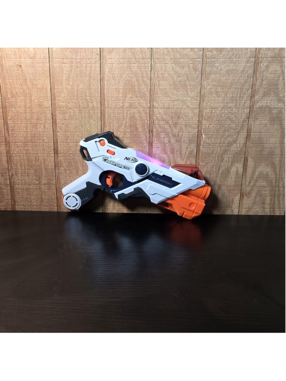 Nerf Laser Ops Pro AlphaPoint Toy Blaster - Electronic Laser Tag - Clean Tested